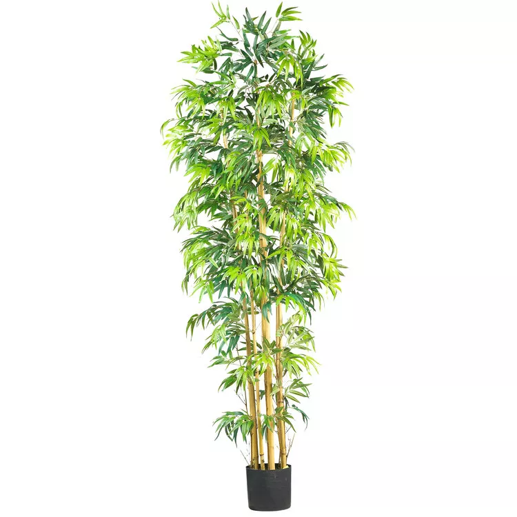 Nearly Natural 7ft. Bambusa Bamboo Silk Tree