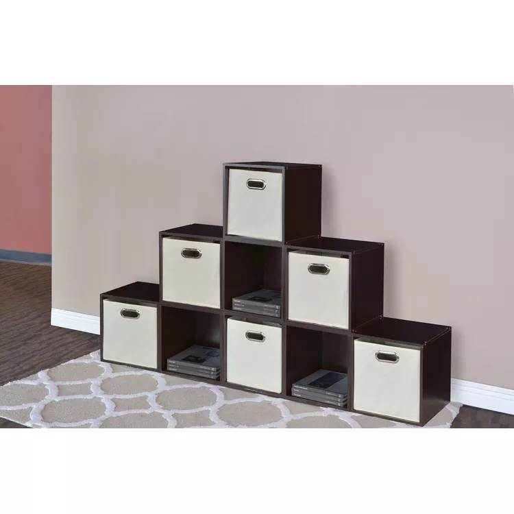 Niche Cubo Storage Set - 9 Cubes- Truffle
