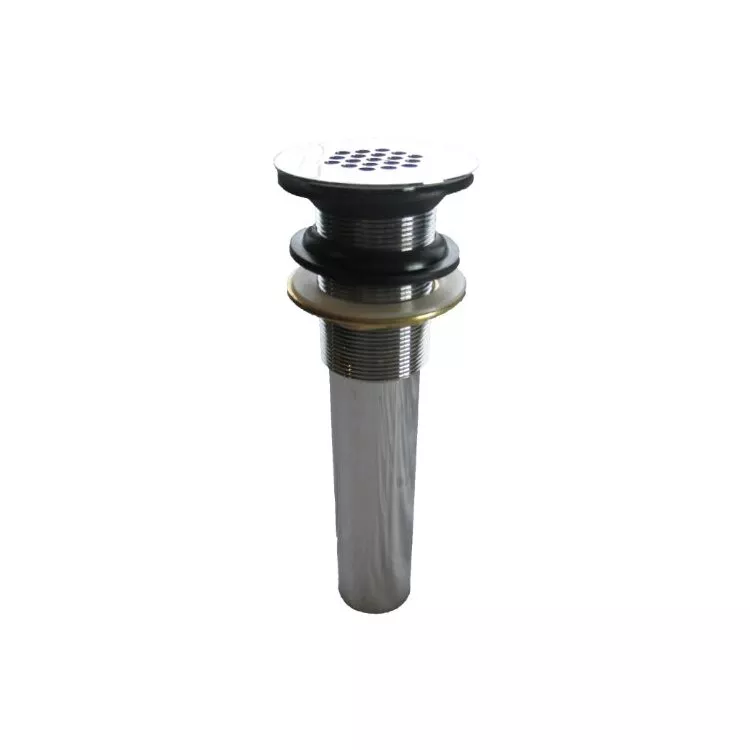 Novatto Vessel Sink Strainer Drain, Chrome