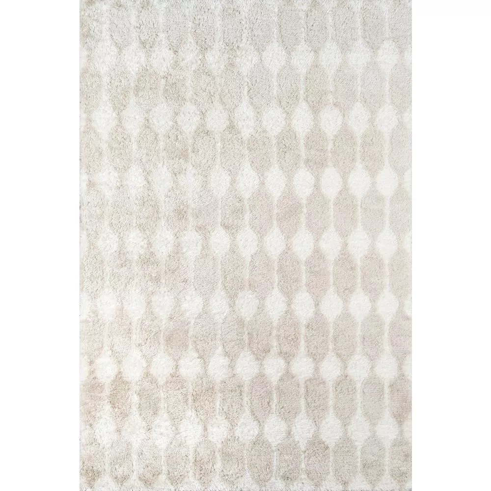 Novogratz Modern Rectangle Area Rug, Taupe,