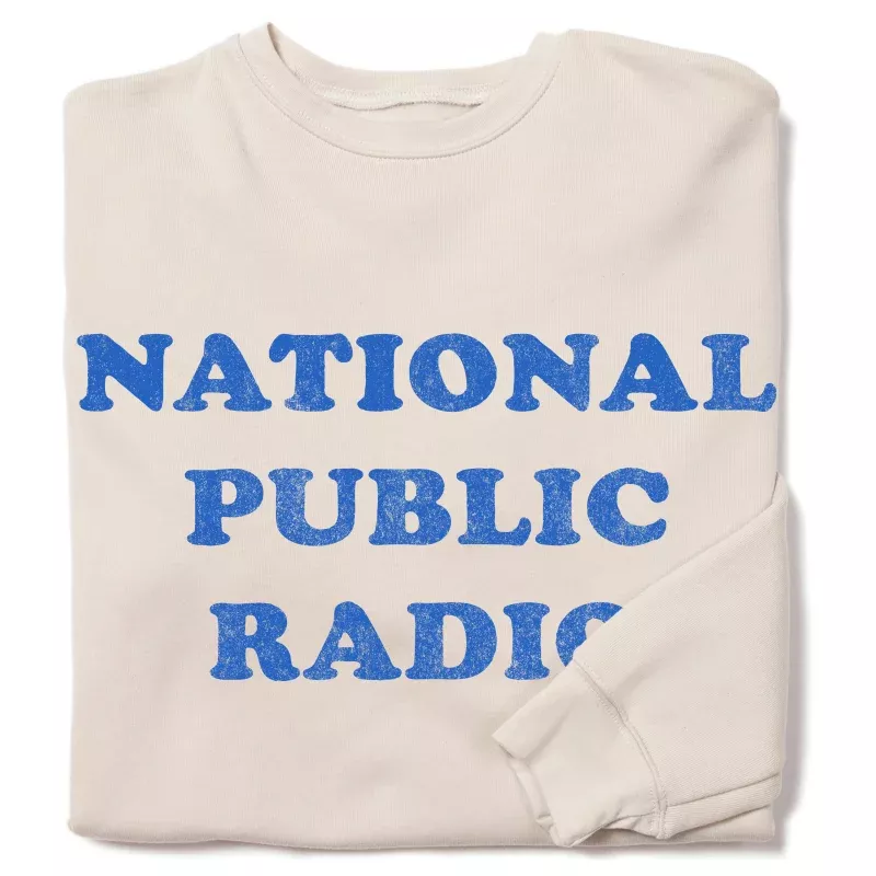 NPR Retro 70s Cooper Crewneck Sweatshirt