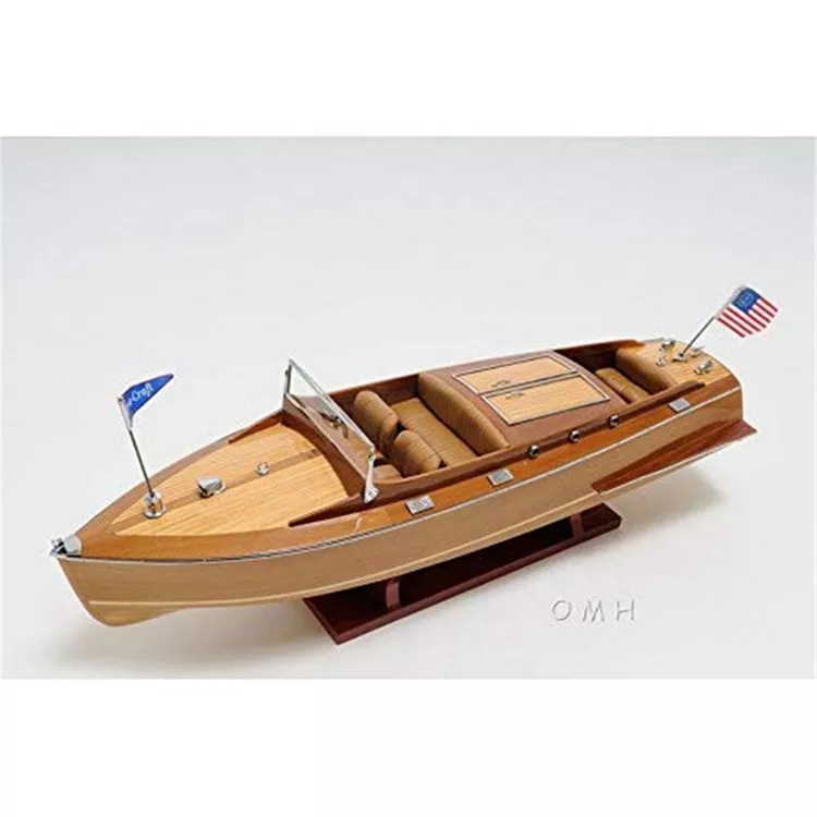 Old Modern Handicrafts Chris Craft Runabout Model Boat
