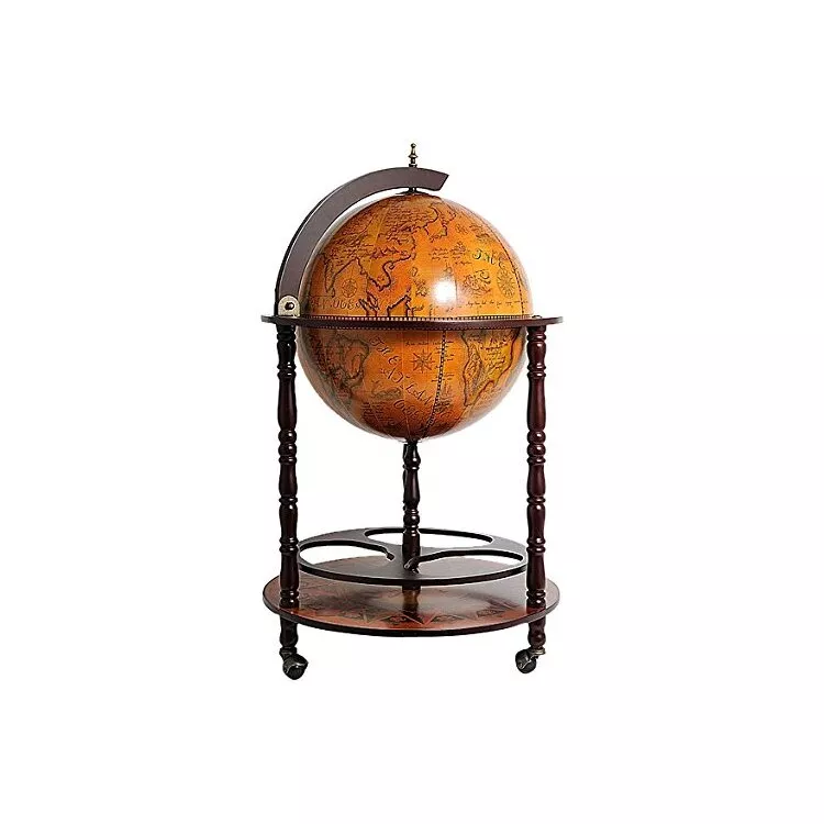 Old Modern Handicrafts Globe Bar - Old World Map Drink Cabinet