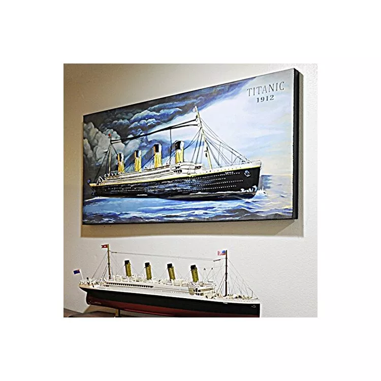 Old Modern Handicrafts Titanic 3D Painting