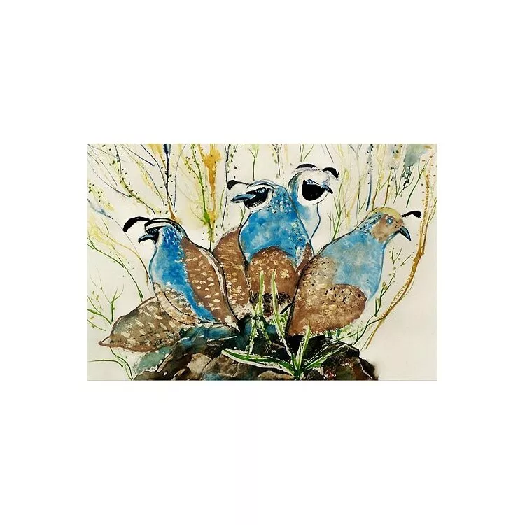 Partridges Door Mat 18x26
