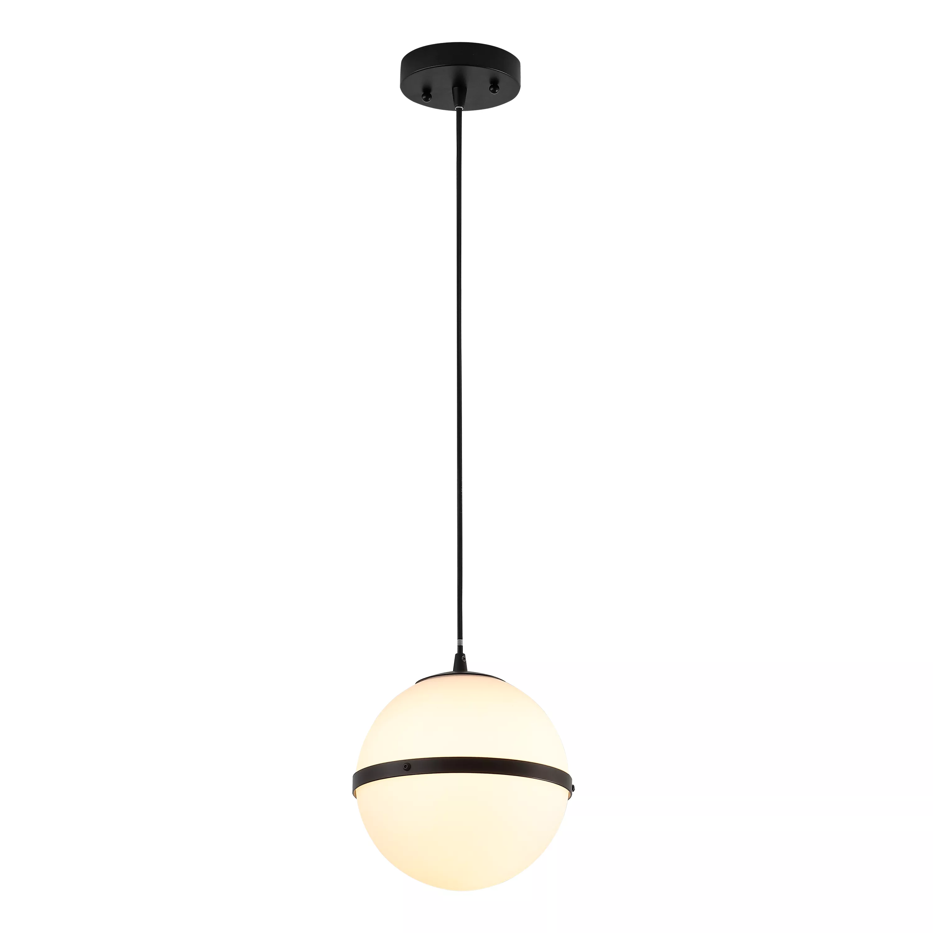 Porter 8" Modern Minimalist Globe LED Pendant Light