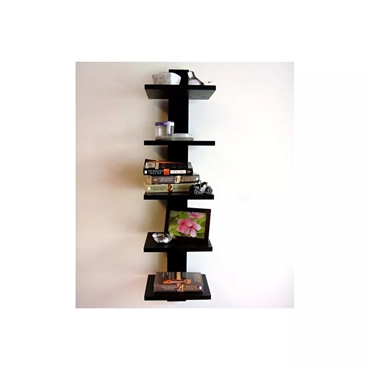 Proman Spine Bookshelf - Wall Mounted Bookcase