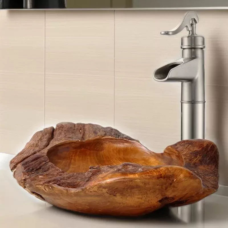 Pryor Teak Root Vessel Sink