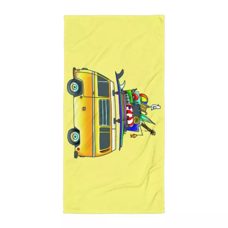 RAD Bus Beach Towel