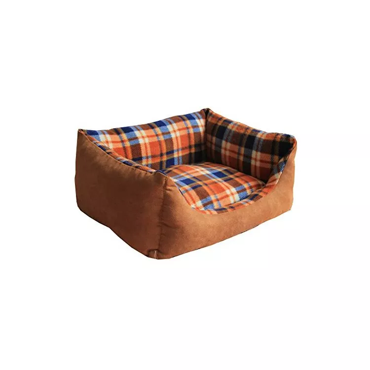 Rectangular Nano-Silver Dog Bed for Orthopedic Support and Comfort