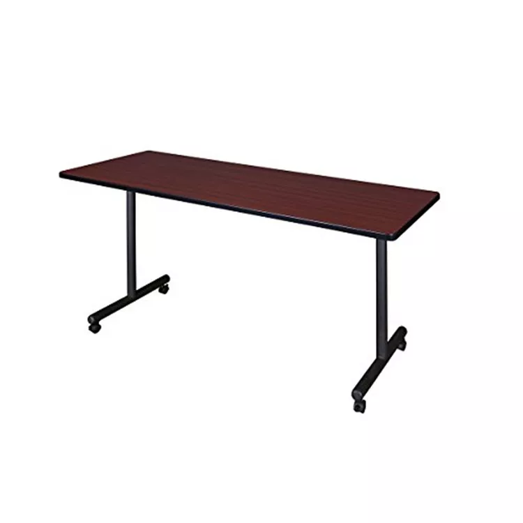 Regency Kobe 60" x 24" Mobile Training Table- Mahogany