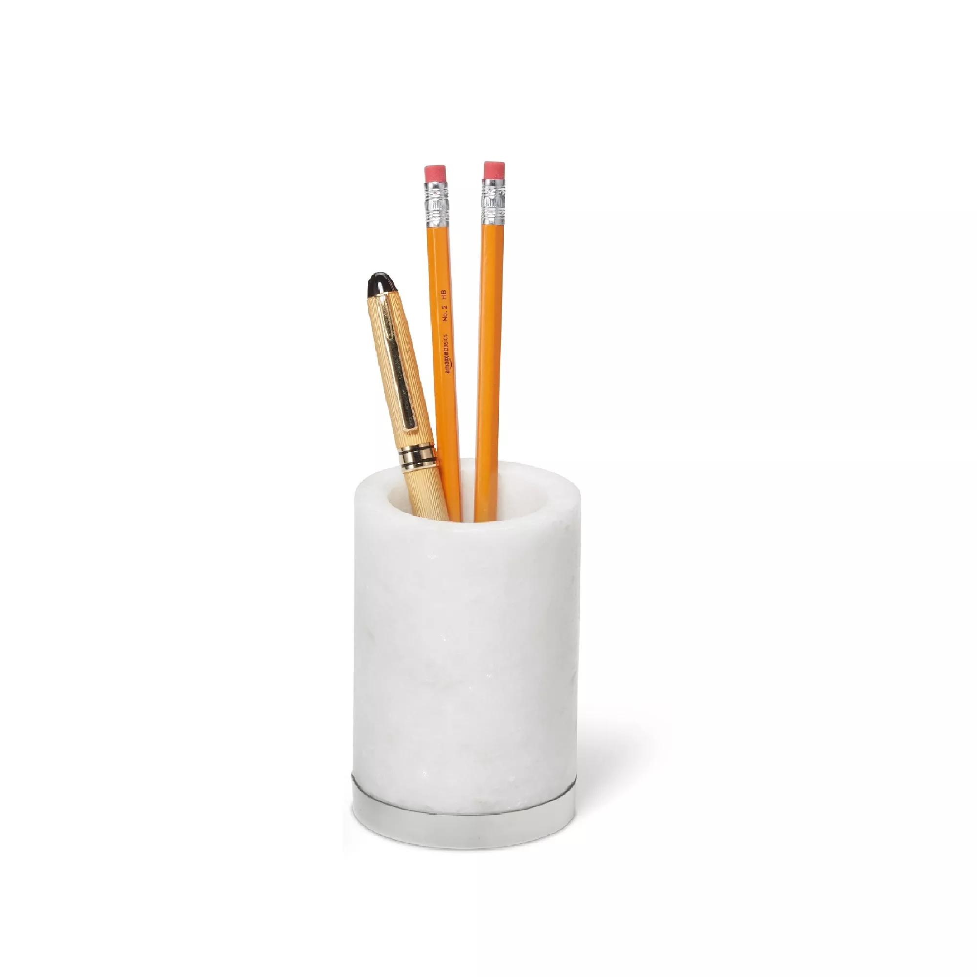 Roman Marble Pencil Cup