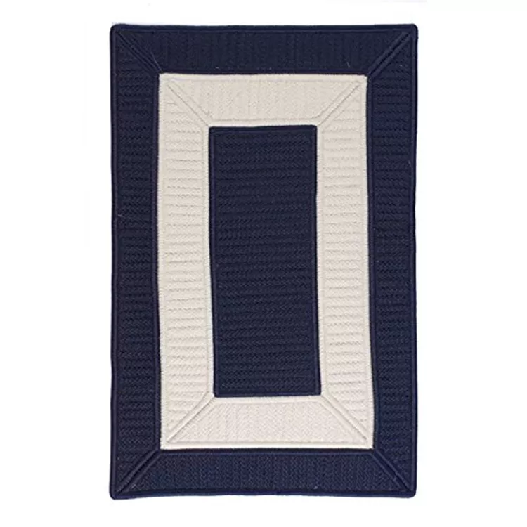 Rope Walk - Navy 2'x3'