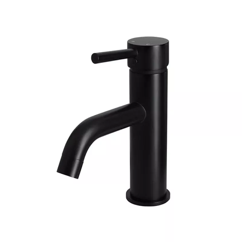 Round Basin Mixer Curved