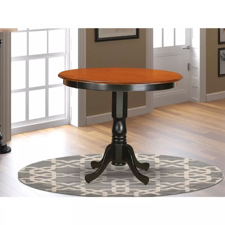 Round Counter Height Table - 42 Inch Pedestal Dining Table