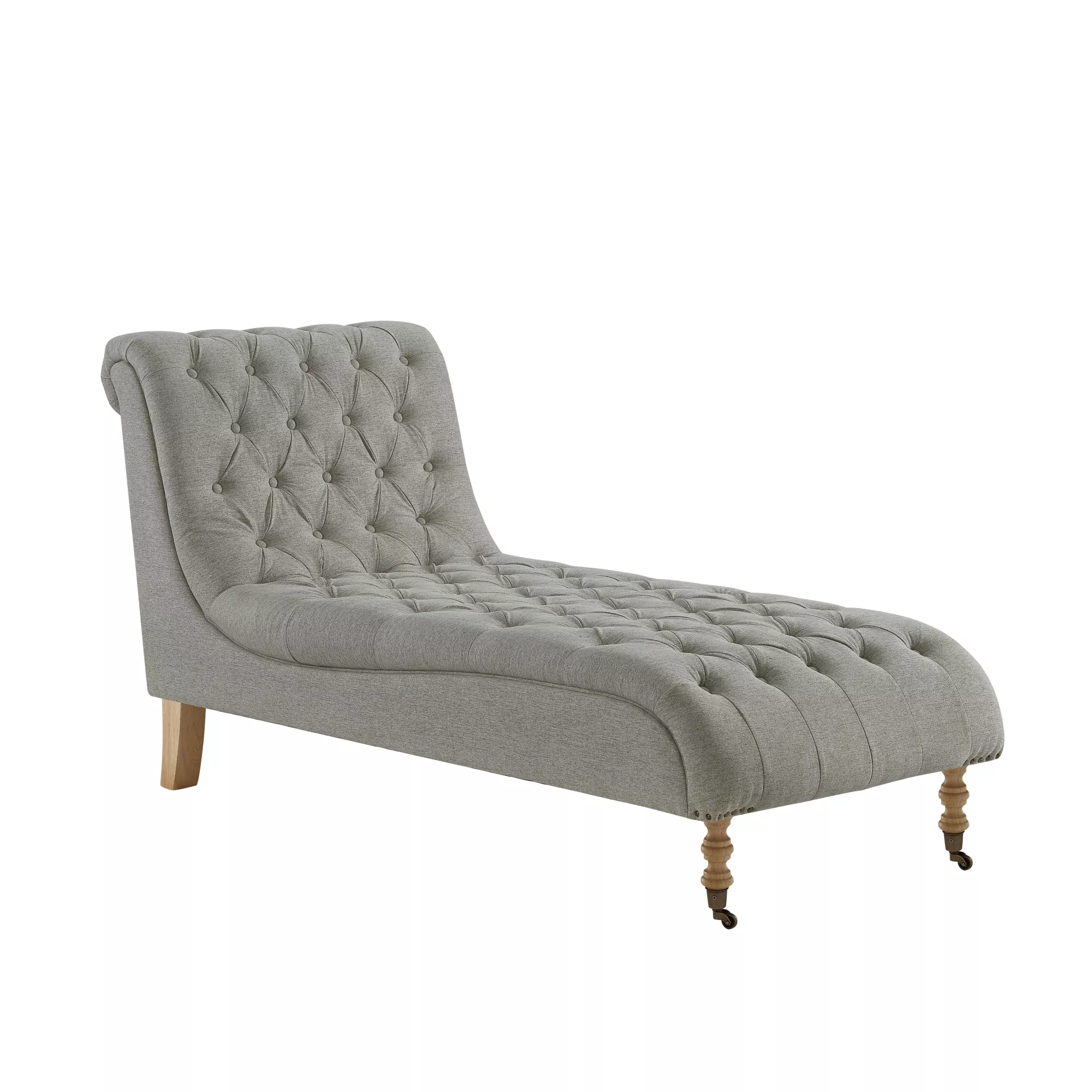 Rustic Manor Tanya Linen Chaise Lounge.