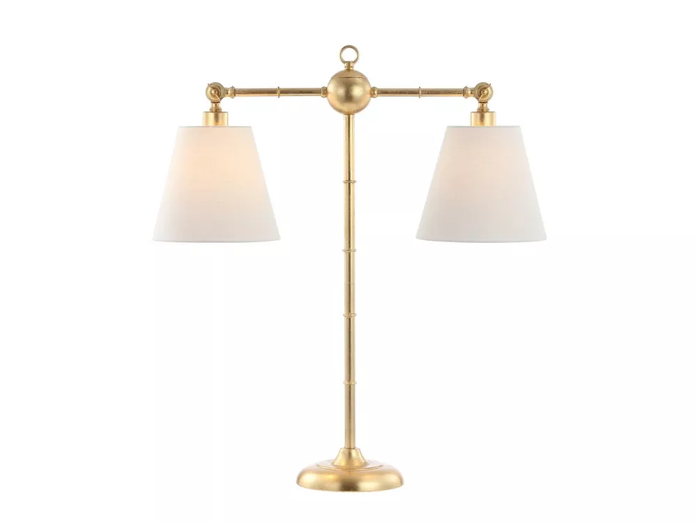 Ruth 2-Light Library Metal LED Table Lamp