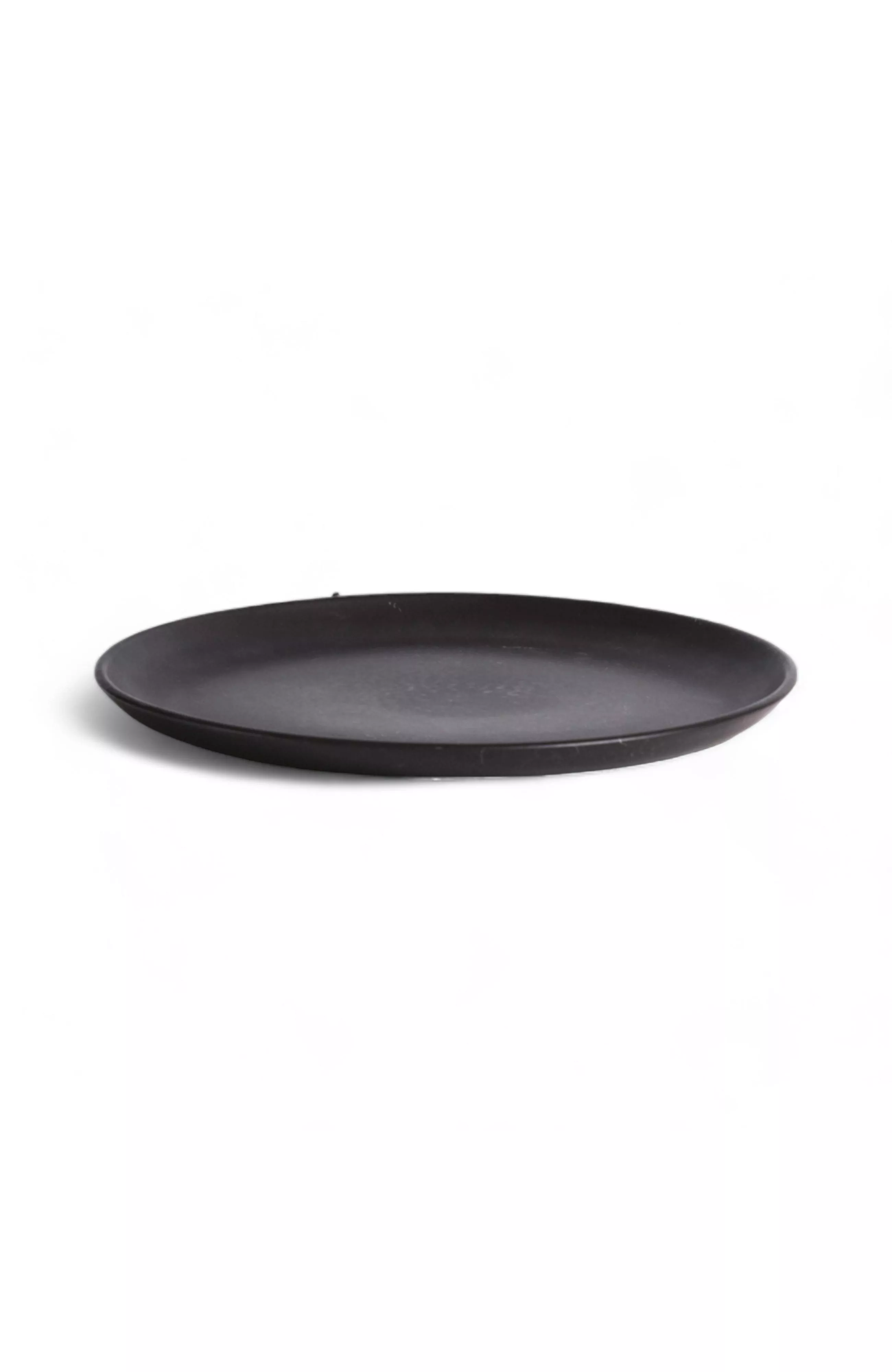 S/4 Tunisian Dinner Plate - Matte Black