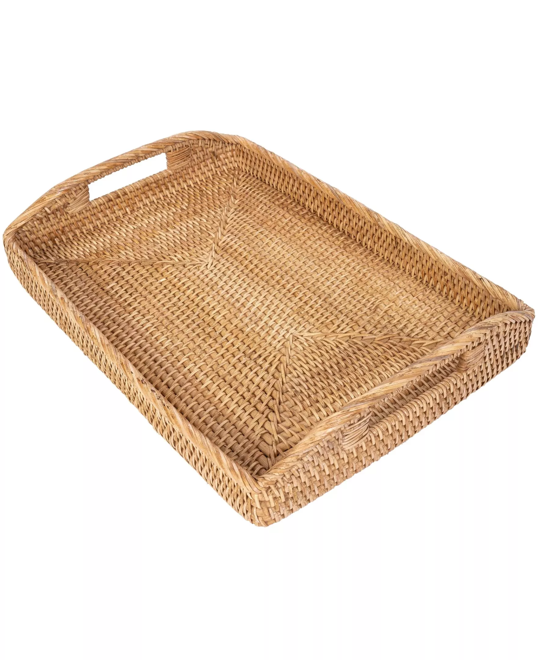 Saboga Home™ Rectangular Serving Tray With High Handles