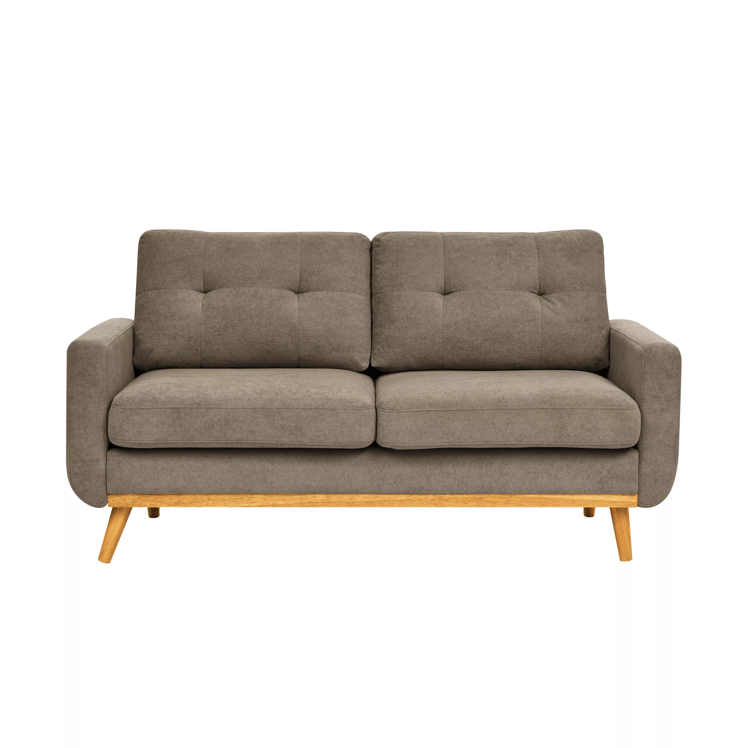 Samzum Mid-Century Modern Upholstered Tufted Loveseat
