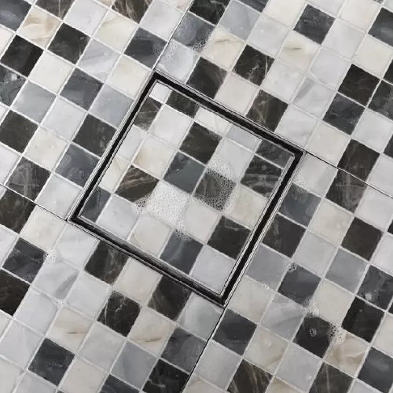 Sassari Square Shower Drain for Tile Insert