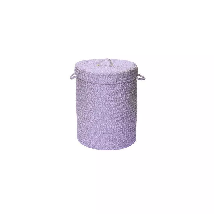 Simply Home Solid Amethyst 18x18x30 hamper w/ lid