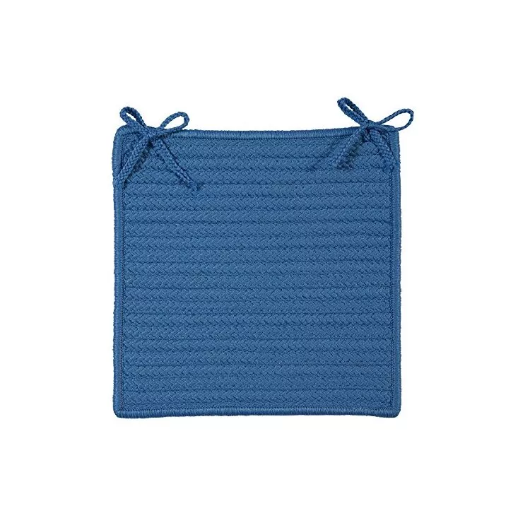 Simply Home Solid - Blue Ice Chair Pad (single)