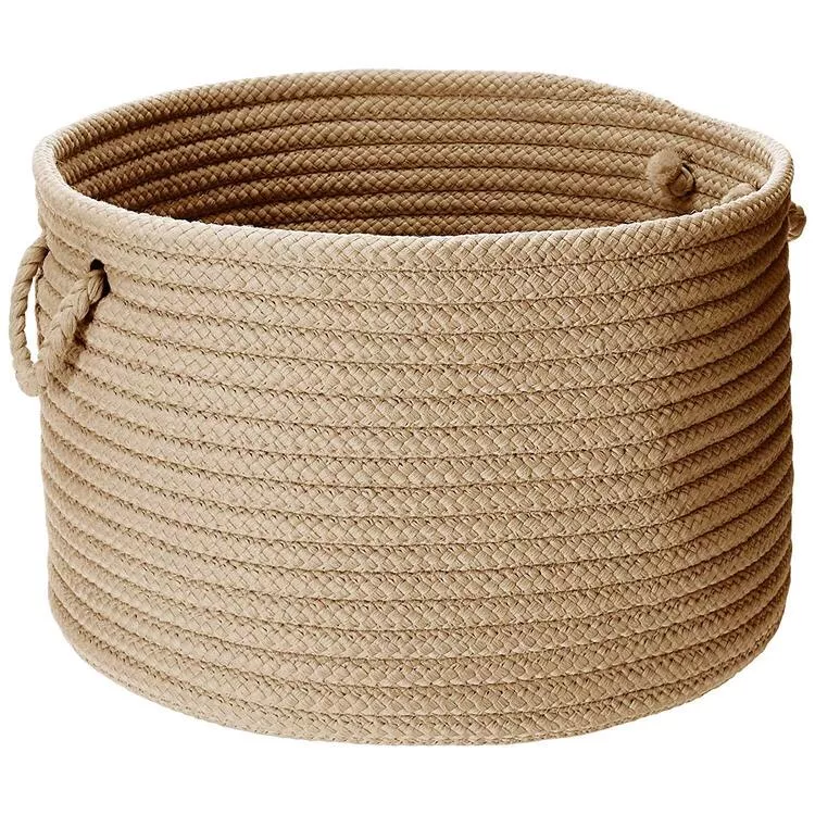 Simply Home Solid - Cafe Tostado 18"x12" Utility Basket