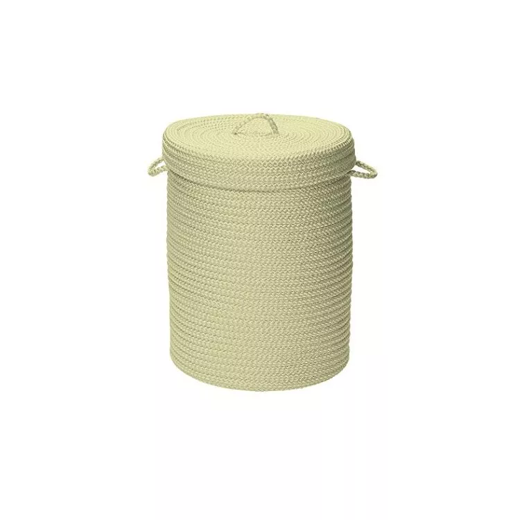 Simply Home Solid Celery 18x18x30 hamper w/ lid