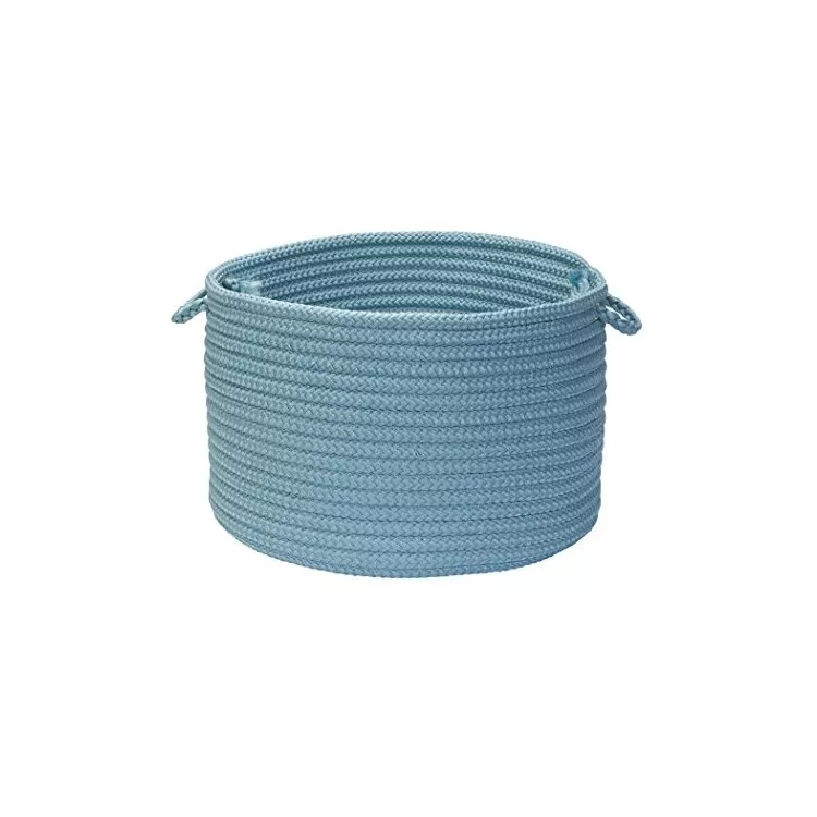 Simply Home Solid - Federal Blue 24"x14" Utility Basket