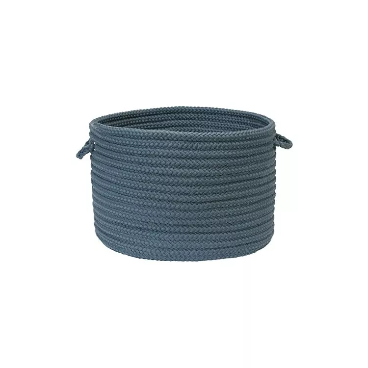 Simply Home Solid - Lake Blue 24"x14" Utility Basket