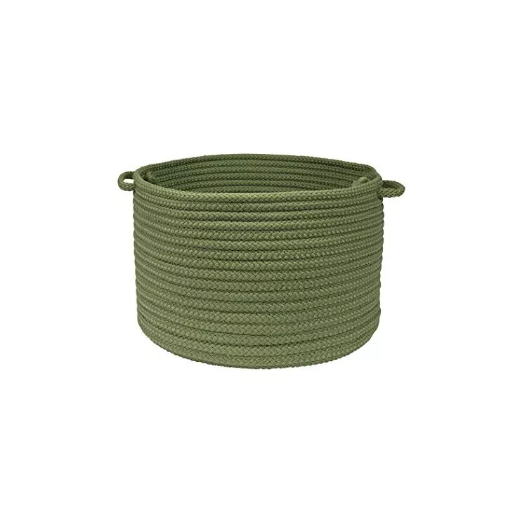 Simply Home Solid - Moss Green 18"x12" Utility Basket