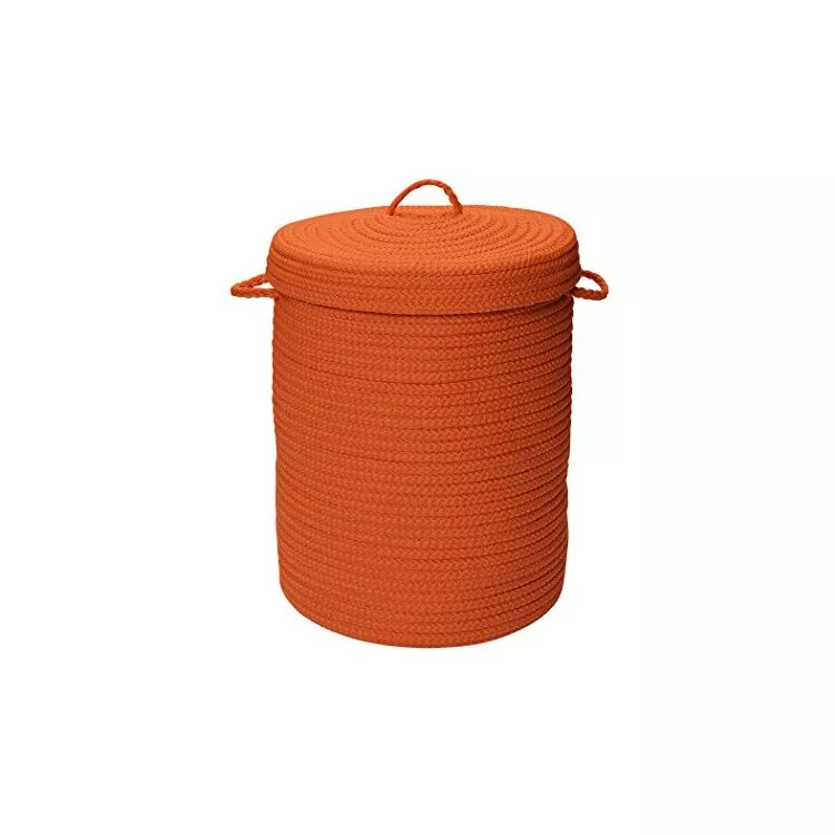 Simply Home Solid Rust 18x18x30 hamper w/ lid