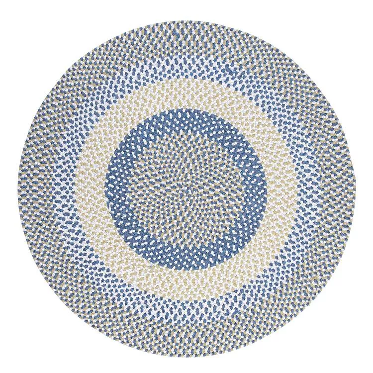 Soft Chenille Oval Rug Blue 72 x 5 - Colonial Mills