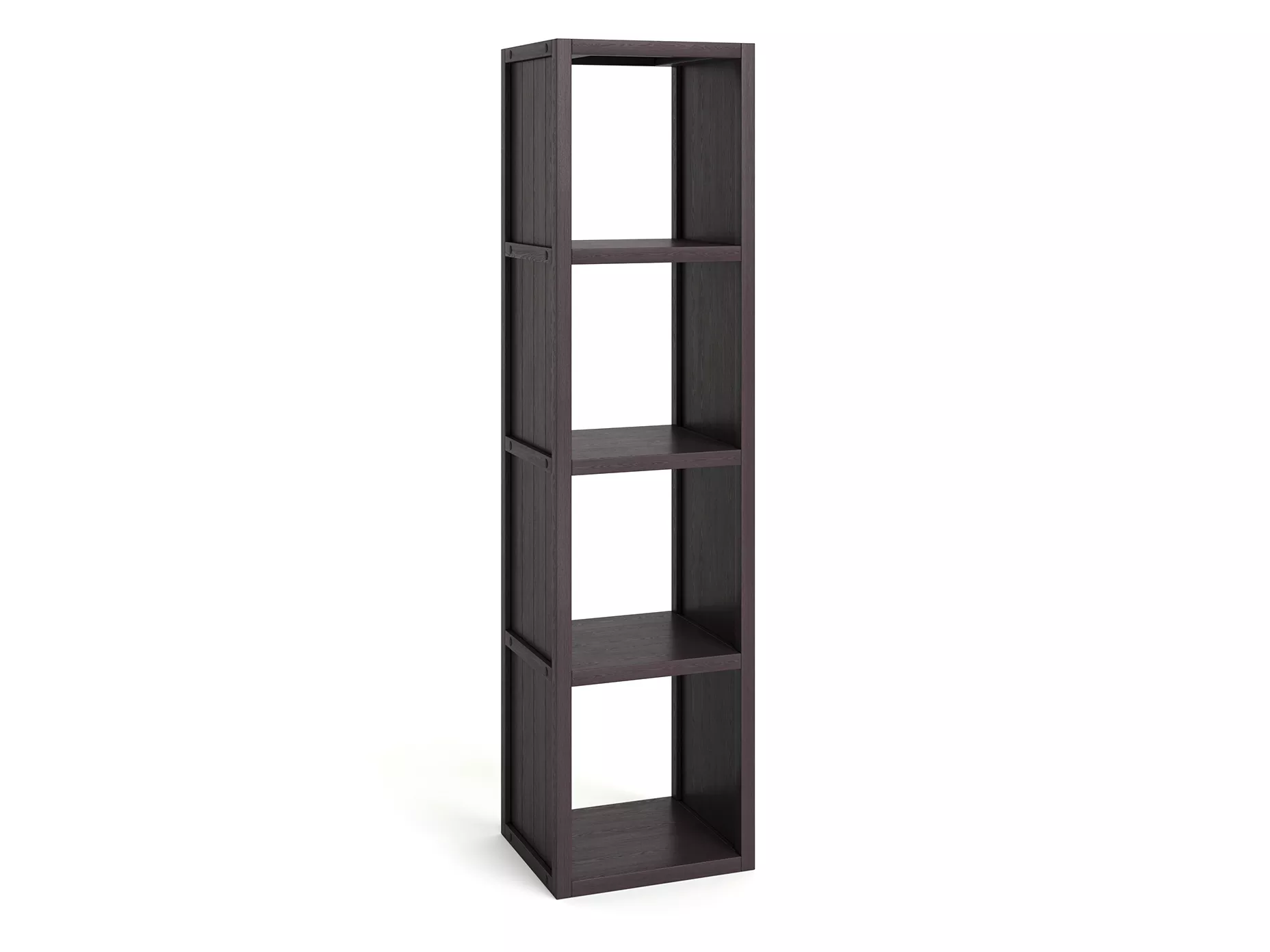 Solid Wood 4 Tall Cube Organizer