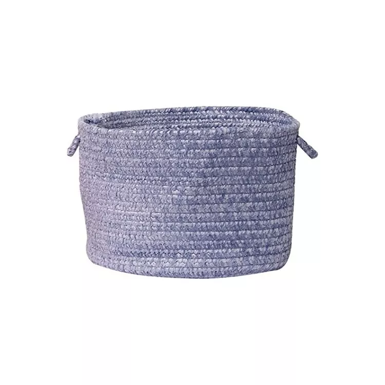 Spring Meadow - Petal Blue 18"x12" Utility Basket
