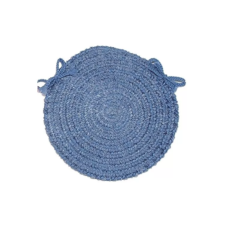 Spring Meadow - Petal Blue Chair Pad (single)