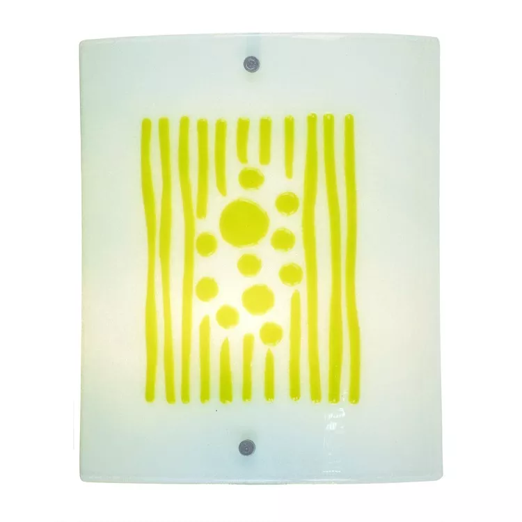 Springdale 11"H Lennon LED Fused Glass Wall Sconce