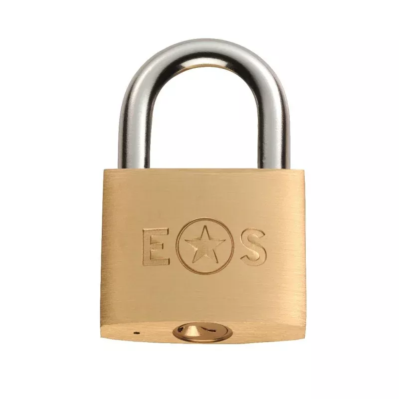 Standard Shackle Brass Padlock