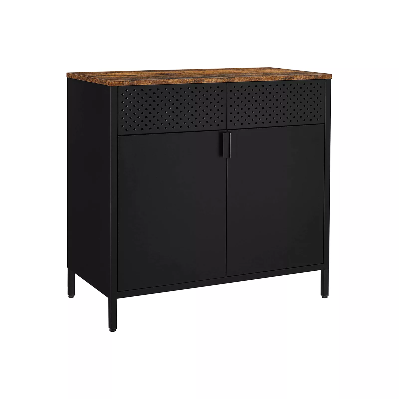 Storage Sideboard - Buffet Table with Adjustable Shelves for Versatile Organization and Stylish Dining