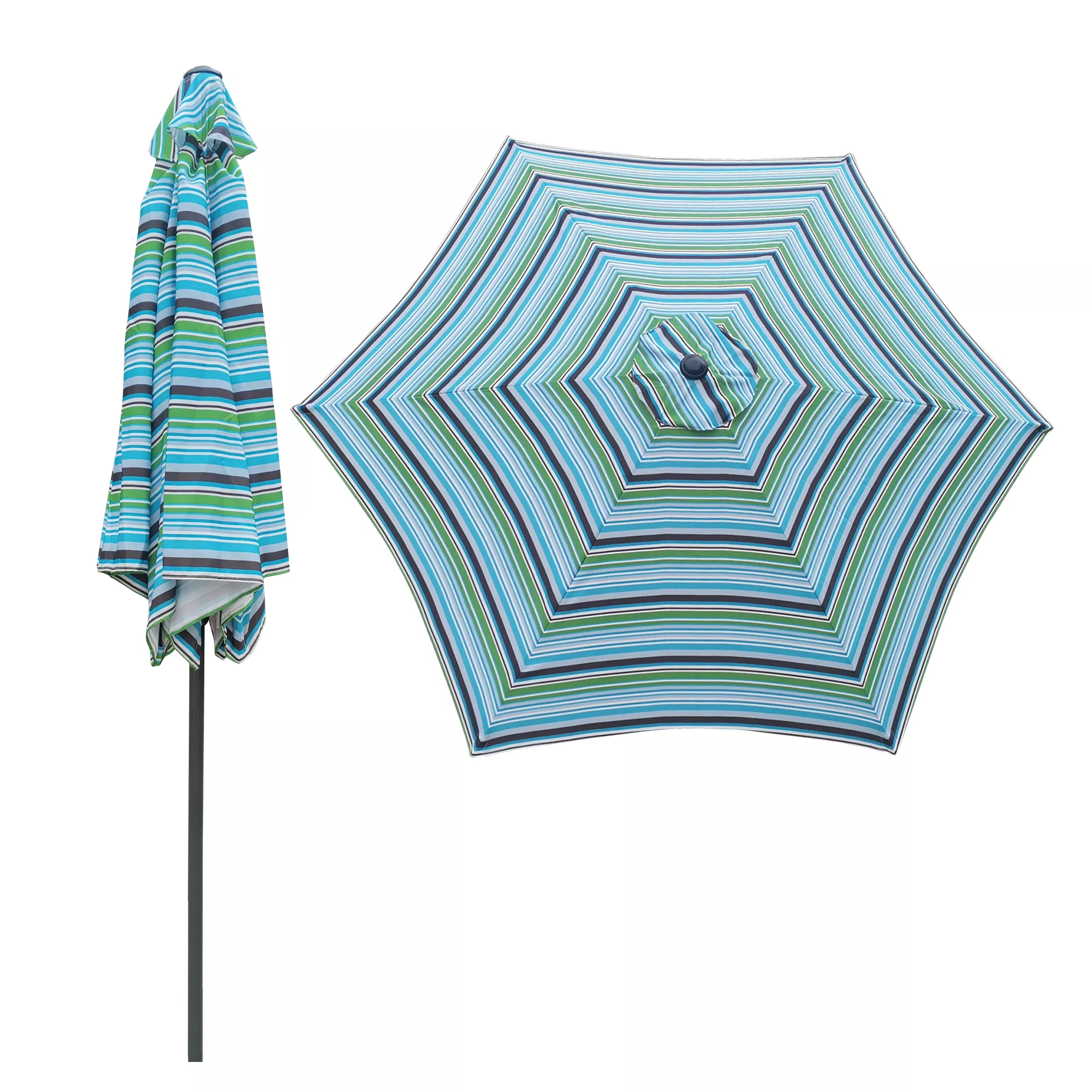 Streamdale 9FT Umbrella Stripes