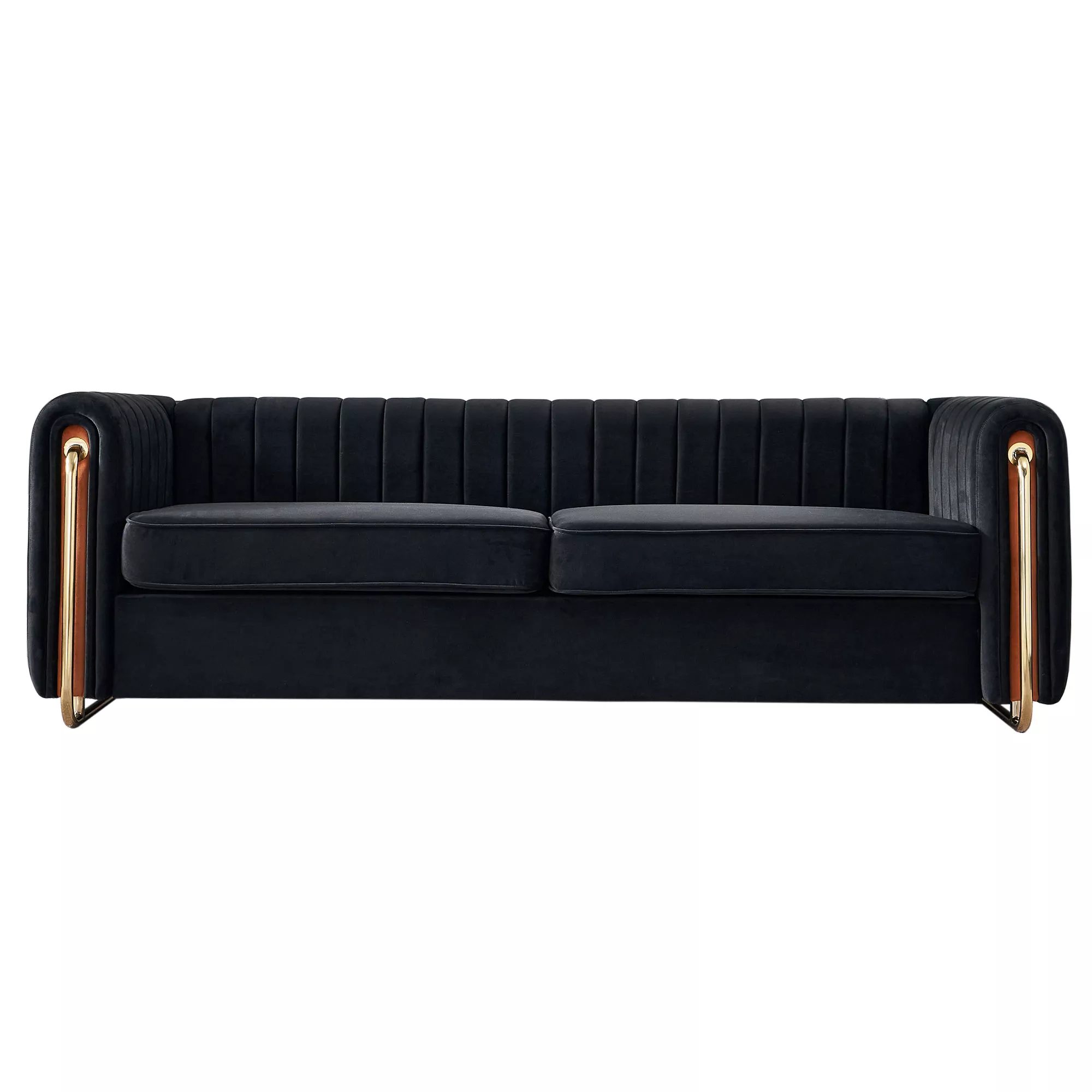 Streamdale Modern Velvet Sofa