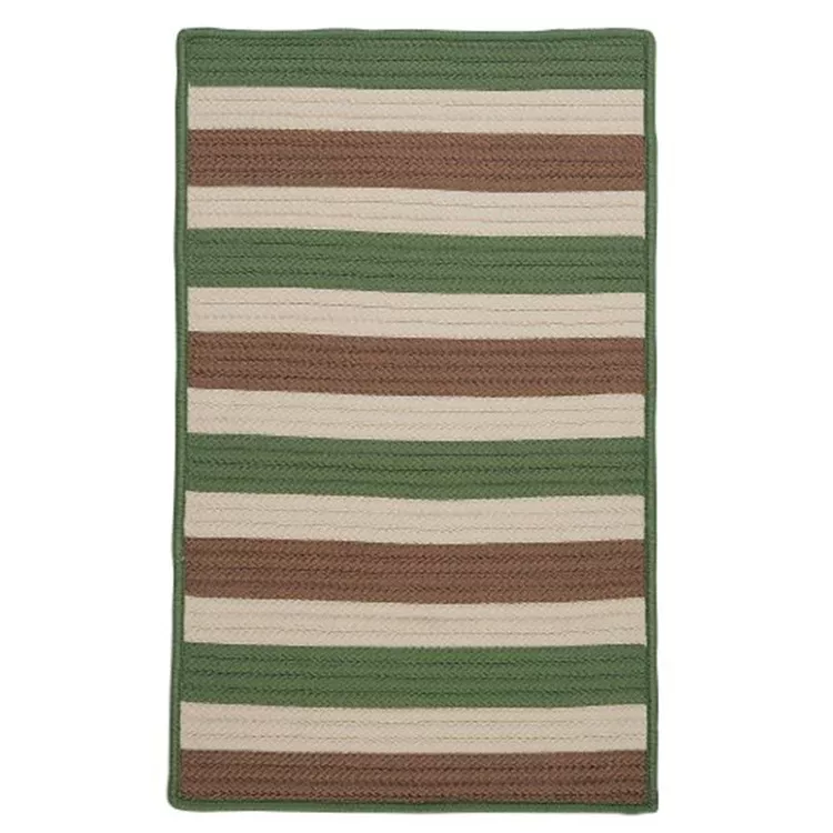 Stripe It- Moss-stone 8'x11'