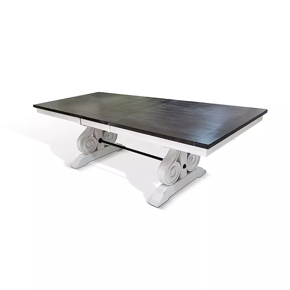 Sunny Designs Carriage House Trestle Dining Table