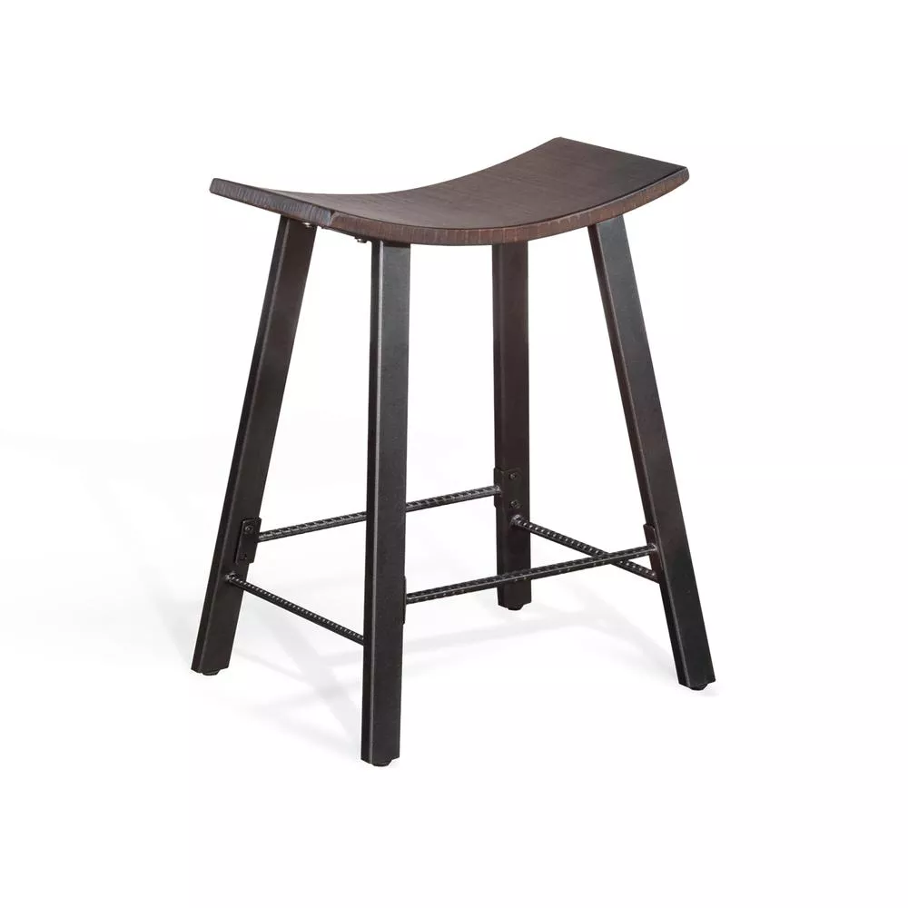 Sunny Designs Counter Metal Saddle Stool