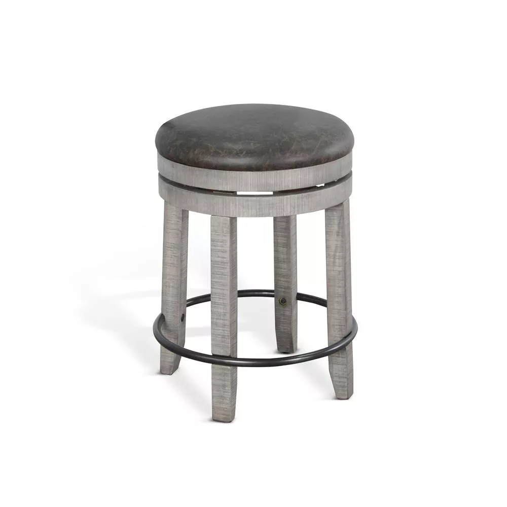 Sunny Designs Counter Swivel Stool, Cushion Seat