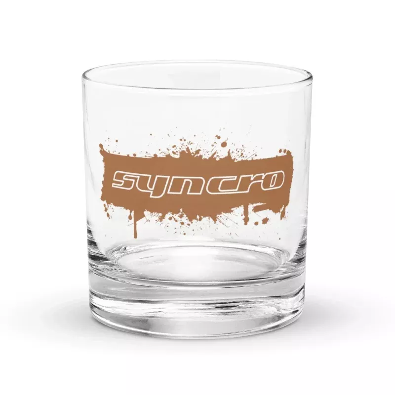 Syncro Splatter Rocks Glass