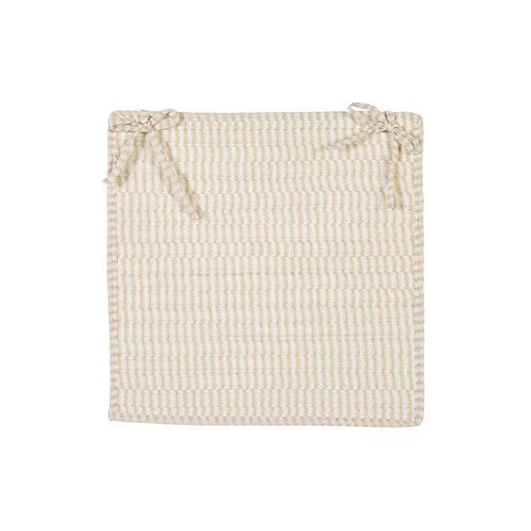 Ticking Stripe- Canvas Chair Pad (single)