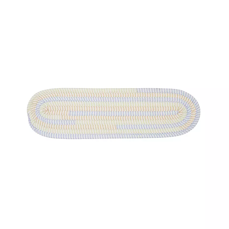 Ticking Stripe- Starlight Stair Tread (single)