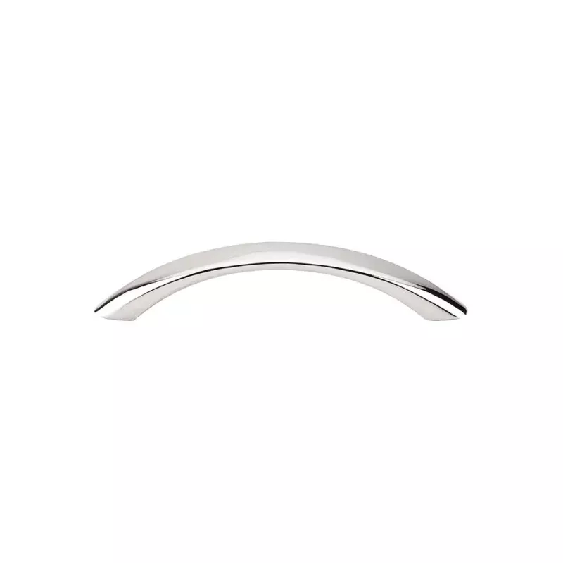 Top Knobs Asbury Bow Pull in Polished Nickel
